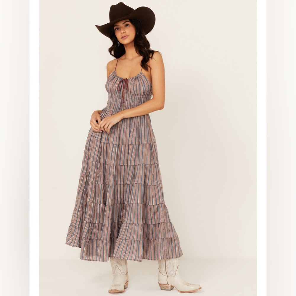 Free People Going Steady Midi Dress size M